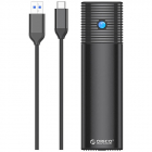 5Gbps 4TB USB C 3 2 M 2 NGFF SATA cablu inclus Negru
