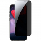Folie protectie Tempered Glass compatibila cu iPhone 15 Pro Max Privac