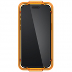 Folie protectie ALM Glass FC compatibila cu iPhone 15 Black