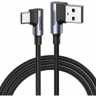 Cablu de date US176 USB la USB C QC 4 0 3A 480 Mbps Unghi incarcare 90
