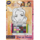 Carte de Colorat Make up Drawings Besties