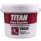 Vopsea acrilica pentru teren de tenis Titan Volea rosu interior exteri