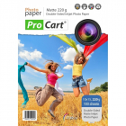 Hartie foto 100 coli 10x15 Dual Side 220g cu suprafata mata