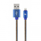 Cablu de date USB Lightning 2m Blue