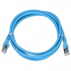 Patchcord SF UTP Cat 6A 2m Blue