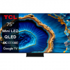 Televizor LED TCL Smart TV QLED Mini LED 75C805 Seria C805 189cm gri n