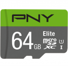 Card de memorie Elite 64GB MicroSDXC Clasa 10 UHS I U1 Adapter SD