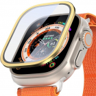 Accesoriu smartwatch Flas compatibila cu Apple Watch Ultra 49mm Gold