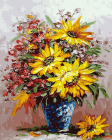 Set pictura pe numere Floarea soarelui