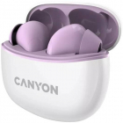 Casti Canyon TWS5 Wireless Stereo White Purple