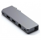 Docking Station Pro Hub mini USB C do MacBook 2xUSB C 2x USB A Etherne