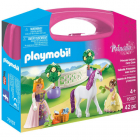 Set de Constructie Portabil Playmobil Printese si Unicorn Princess