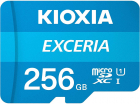 Card memorie KIOXIA Micro SDXC Exceria 256GB UHS I U1 Clasa 10 Adaptor
