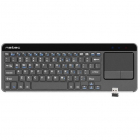 Tastatura TURBOT Touch Pad Pentru SMART TV 2 4GHz X Scissors Gri
