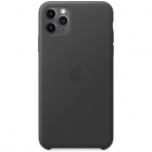 Husa de protectie Apple MX0E2ZM A pentru iPhone 11 Pro Max piele negru