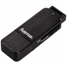Card reader 123901 USB 3 0 SD microSD Black