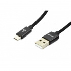 Cablu Date Incarcare micro USB 1 5m Negru