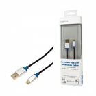 Cablu Date Incarcare micro USB 1 0m Negru