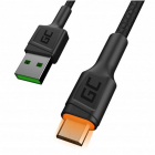Cablu Date Incarcare micro USB 1 2m Negru