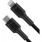 Cablu Date Incarcare USB C Lightning 1 0m Negru