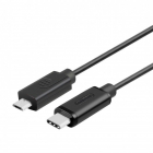 Cablu Date Incarcare USB C 1 0m Negru
