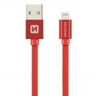 Cablu Date Incarcare USB Lightning 1 2m Rosu