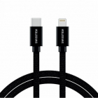 Cablu Date Incarcare USB C Lightning 2 0m Negru