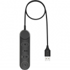 Casti Mono USB C MS 20Hz 30mW 132g Negru