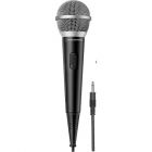 Microfon Dynamic Unidirectional Cu Fir Cablu 5m 80Hz 150g Negru Argint