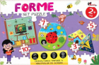 Puzzle 54 piese Forme