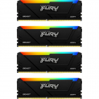 Memorie Fury Beast RGB 64GB 4x16GB DDR4 3200MHz Quad Channel Kit