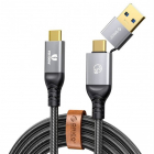 Cablu Date Incarcare USB C USB C USB 2m Negru