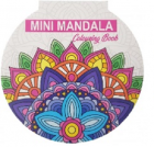 Mini Mandala Carte de colorat Roz