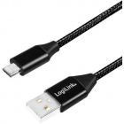 Cablu de date CU0143 USB 2 0 Micro USB 0 3m Black