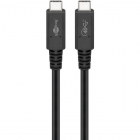 Cablu Date USB C USB 4 0 3x2 1m Negru