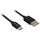 Cablu Date USB 2 0 A USB C 3m Negru