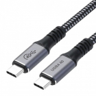 Cablu Date Incarcare USB C USB C 1 2m 100W Negru