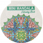 Mini Mandala Carte de colorat Verde