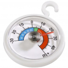 Termometru rotund pentru frigider sau congelator Alb