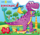 Carte cu puzzle Dinozauri