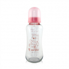 Biberon din sticla 240 ml Pink