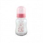 Biberon din sticla 120 ml Pink