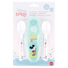 Set de 2 linguri si cutie de transport Disney Mickey