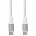 Cablu Date Incarcare IKUTC USB C 60W 1m Alb