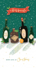 Felicitare Studio Husband Christmas Bottles