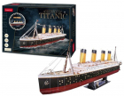 Puzzle 3D cu led Titanic 266 piese