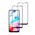 Set 2 folii protectie sticla securizata fullsize pentru Xiaomi Redmi 8