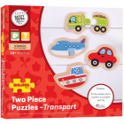 Puzzle Mijloace de transport 8 piese