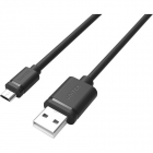 Cablu Date Incarcare USB A Micro USB B 1 5m Negru