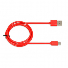Cablu Date Incarcare USB A USB C 1m Rosu